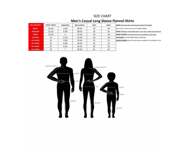 A chart showing the size of men 's and women 's long-sleeve speed shirts.